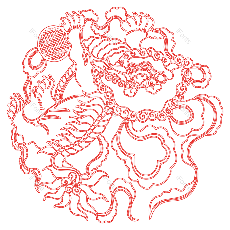 中国风图片,花纹元素,图案PNG,窗花免抠素材
